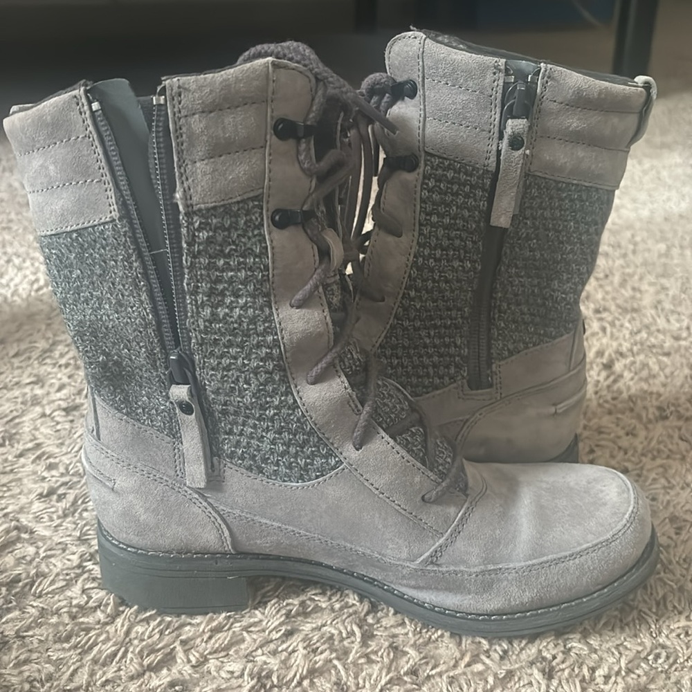 The North Face Women's Boots Lace -Smoked Pearl Grey/Dark Shadow Grey, size 6.5 - Picture 7 of 9